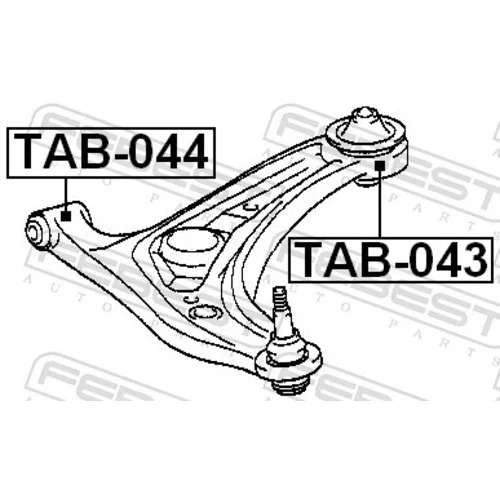 Uloženie riadenia FEBEST TAB-044 - obr. 1