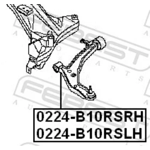 Rameno zavesenia kolies FEBEST 0224-B10RSLH - obr. 1