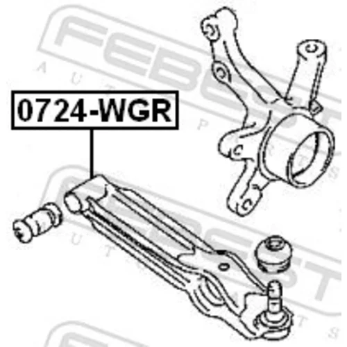 Rameno zavesenia kolies FEBEST 0724-WGR - obr. 1