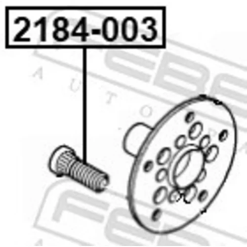 Čap kolesa FEBEST 2184-003 - obr. 1