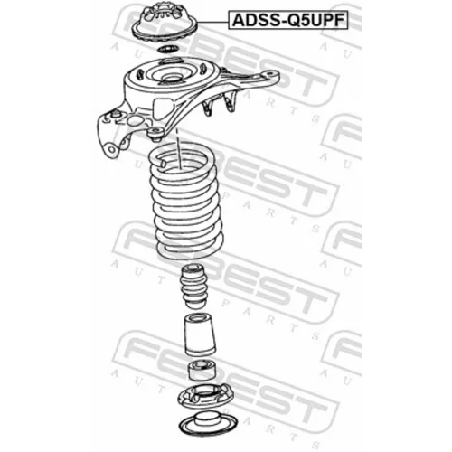 Ložisko pružnej vzpery FEBEST ADSS-Q5UPF - obr. 1