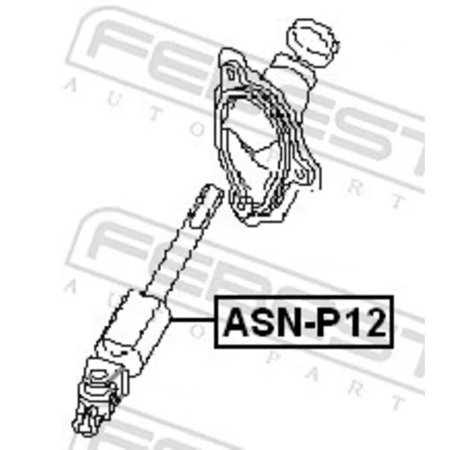 Hriadeľ riadenia ASN-P12 /FEBEST/ - obr. 1