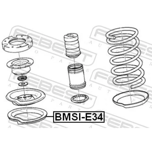 Tanier pružiny BMSI-E34 /FEBEST/ - obr. 1