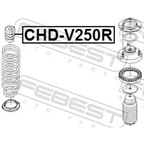 Doraz odpruženia CHD-V250R /FEBEST/ - obr. 1