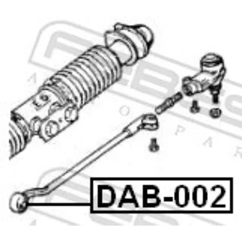 Uloženie prevodovky riadenia FEBEST DAB-002 - obr. 1