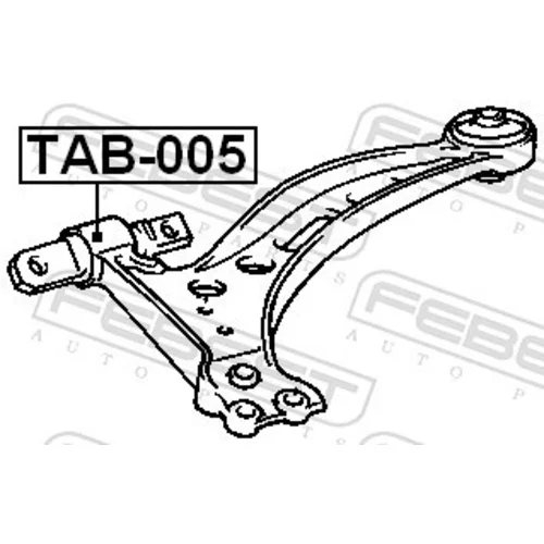 Uloženie riadenia TAB-005 /FEBEST/ - obr. 1