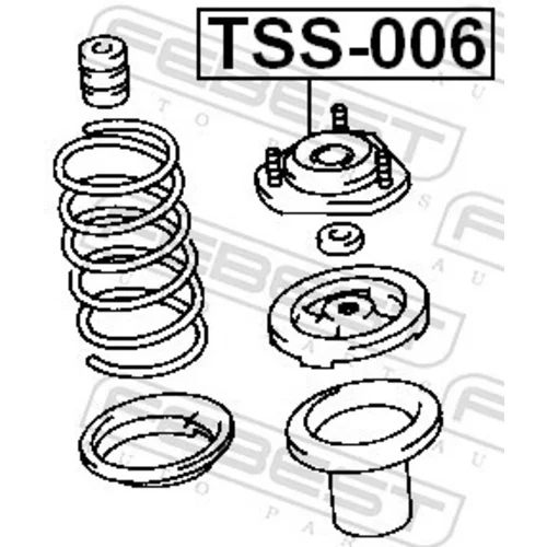 Ložisko pružnej vzpery FEBEST TSS-006 - obr. 1