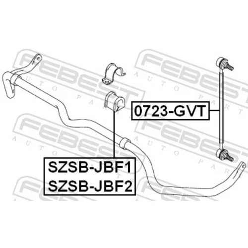 Tyč/Vzpera stabilizátora FEBEST 0723-GVT - obr. 1