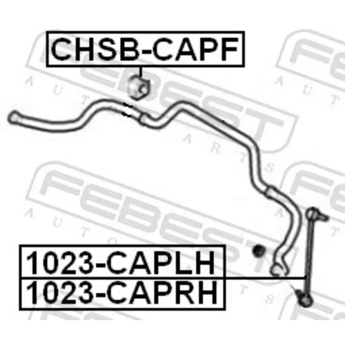 Tyč/Vzpera stabilizátora 1023-CAPRH /FEBEST/ - obr. 1