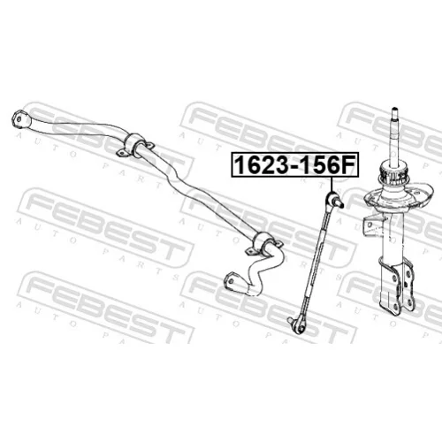 Tyč/Vzpera stabilizátora FEBEST 1623-156F - obr. 1