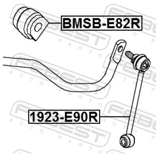 Tyč/Vzpera stabilizátora FEBEST 1923-E90R - obr. 1