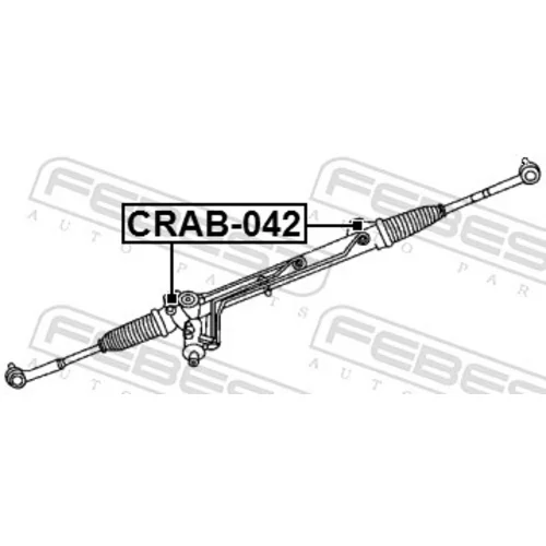 Uloženie prevodovky riadenia FEBEST CRAB-042 - obr. 1