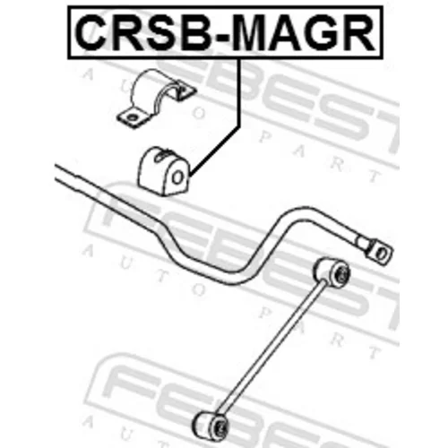 Uloženie priečneho stabilizátora FEBEST CRSB-MAGR - obr. 1