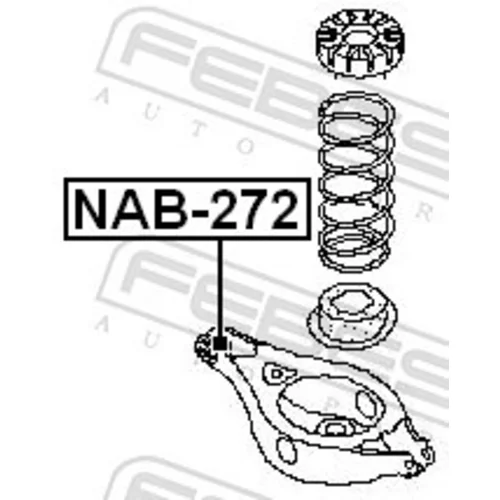 Uloženie riadenia FEBEST NAB-272 - obr. 1