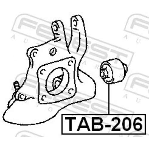 Uloženie riadenia FEBEST TAB-206 - obr. 1