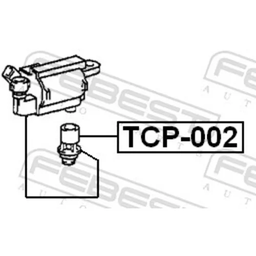 Pripájací konektor zapaľovacej cievky FEBEST TCP-002 - obr. 1