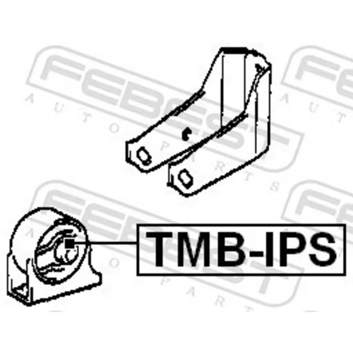 Uloženie motora FEBEST TMB-IPS - obr. 1