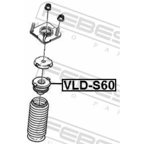 Doraz odpruženia FEBEST VLD-S60 - obr. 1