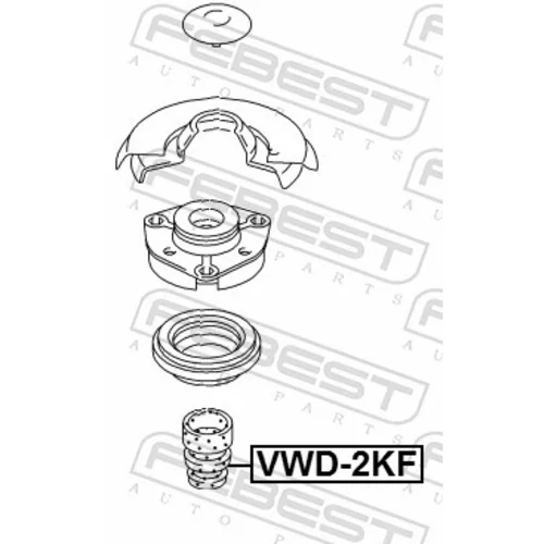 Doraz odpruženia FEBEST VWD-2KF - obr. 1