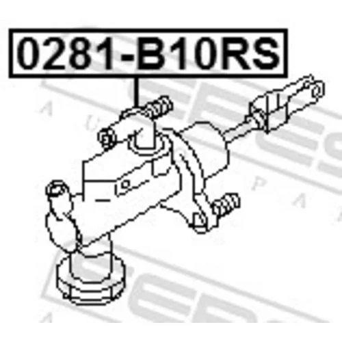 Hlavný spojkový valec FEBEST 0281-B10RS - obr. 1