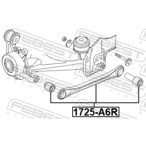 Rameno zavesenia kolies FEBEST 1725-A6R - obr. 1