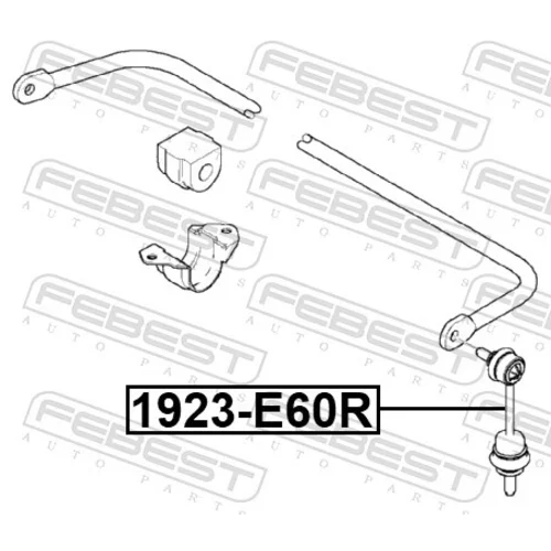 Tyč/Vzpera stabilizátora FEBEST 1923-E60R - obr. 1