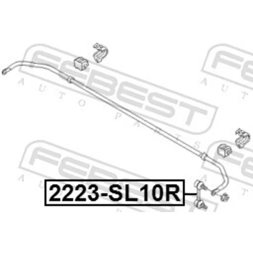 Tyč/Vzpera stabilizátora FEBEST 2223-SL10R - obr. 1