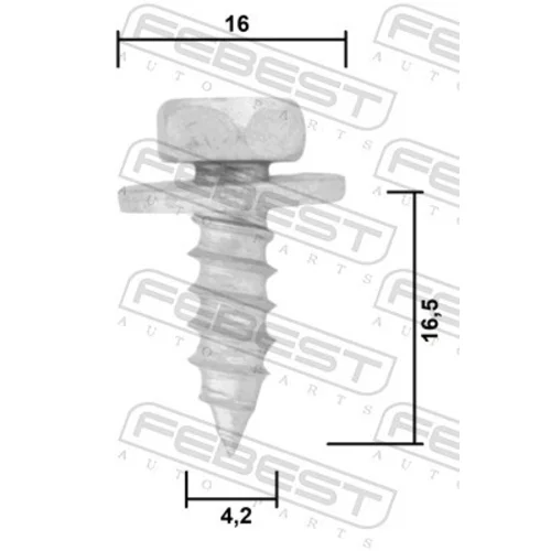 Motor-/Spodny ochranny kryt FEBEST 88570-226 - obr. 1