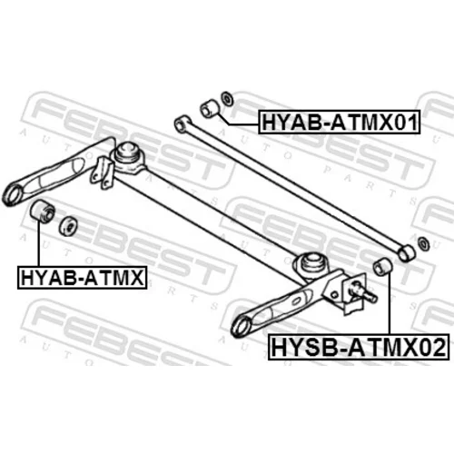 Uloženie riadenia FEBEST HYAB-ATMX01 - obr. 1