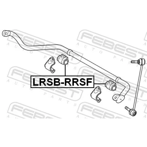 Uloženie priečneho stabilizátora FEBEST LRSB-RRSF - obr. 1