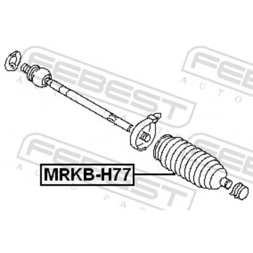 Manžeta riadenia FEBEST MRKB-H77 - obr. 1