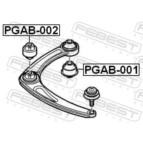 Uloženie riadenia FEBEST PGAB-002 - obr. 1