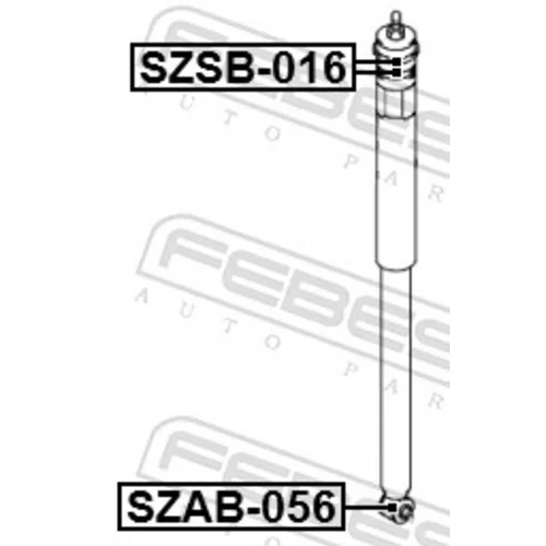 Puzdro, tlmič FEBEST SZAB-056 - obr. 1