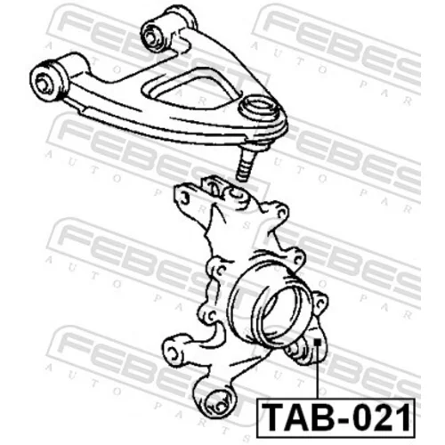 Uloženie riadenia FEBEST TAB-021 - obr. 1