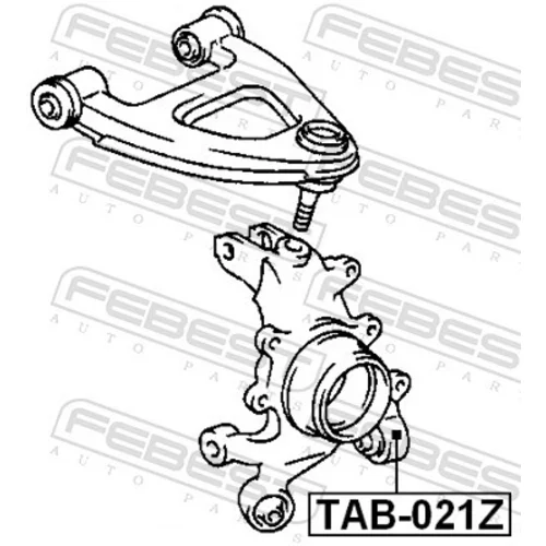 Uloženie riadenia FEBEST TAB-021Z - obr. 1