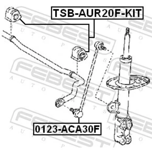 Opravná sada uloženia stabilizátora FEBEST TSB-AUR20F-KIT - obr. 1