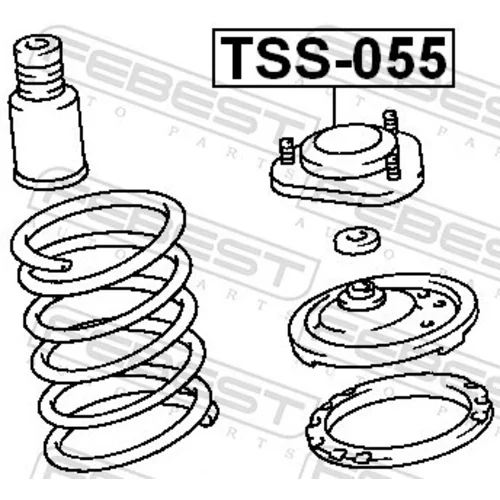 Ložisko pružnej vzpery FEBEST TSS-055 - obr. 1