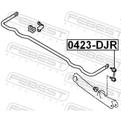 Tyč/Vzpera stabilizátora FEBEST 0423-DJR - obr. 1