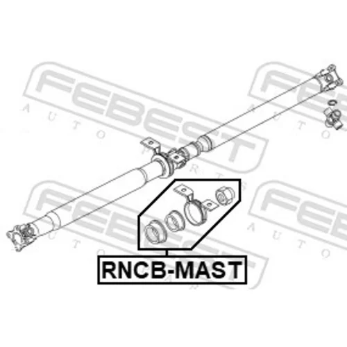 Stredové ložisko kĺbového hriadeľa FEBEST RNCB-MAST - obr. 1