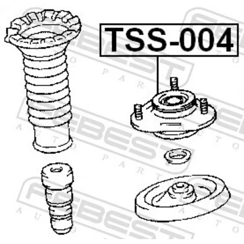 Ložisko pružnej vzpery FEBEST TSS-004 - obr. 1