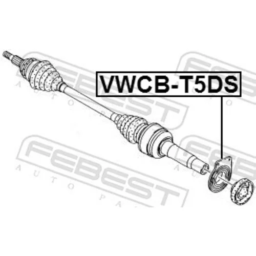 Ložisko hnacieho hriadeľa FEBEST VWCB-T5DS - obr. 1