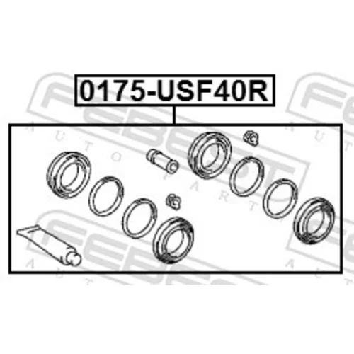 Opravná sada brzdového strmeňa FEBEST 0175-USF40R - obr. 1