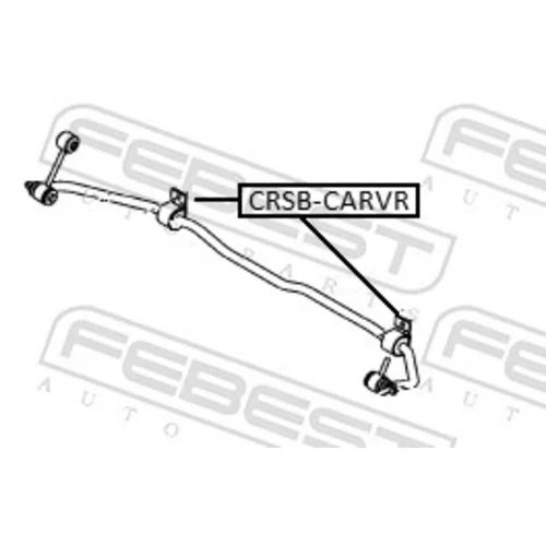 Uloženie priečneho stabilizátora FEBEST CRSB-CARR - obr. 1