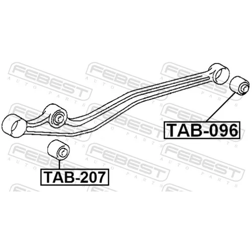 Uloženie riadenia FEBEST TAB-096 - obr. 1