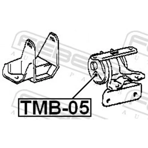 Uloženie motora FEBEST TMB-05 - obr. 1