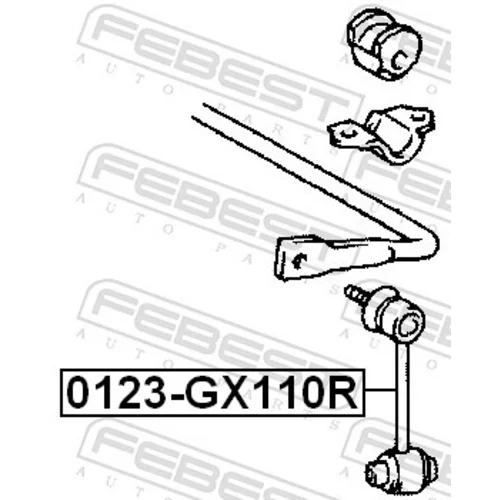 Tyč/Vzpera stabilizátora FEBEST 0123-GX110R - obr. 1