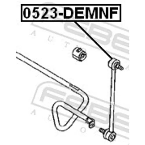 Tyč/Vzpera stabilizátora FEBEST 0523-DEMNF - obr. 1