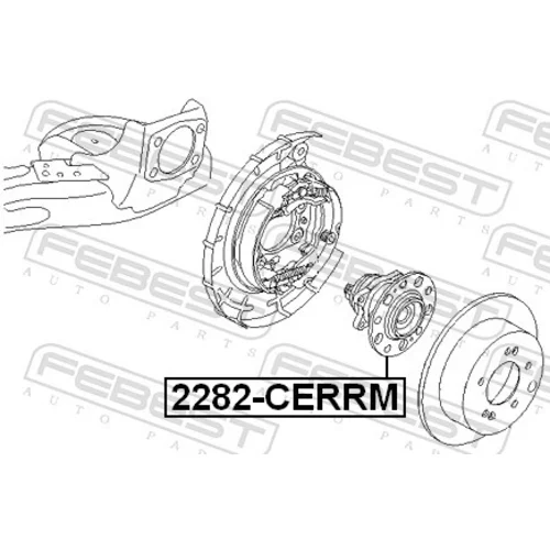 Náboj kolesa FEBEST 2282-CERRM - obr. 1