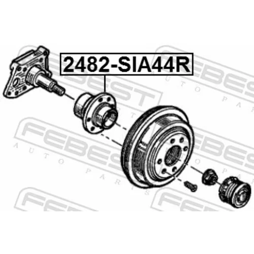 Náboj kolesa FEBEST 2482-SIA44R - obr. 1