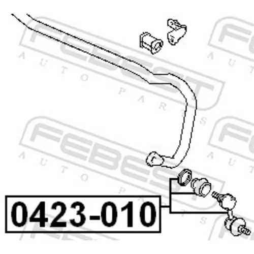 Tyč/Vzpera stabilizátora FEBEST 0423-010 - obr. 1